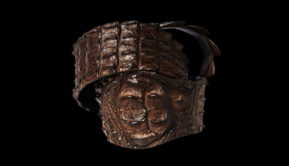 Exclusive Handmade Belts - Genuine Crocodile Leather - Backstrap Brown Natural